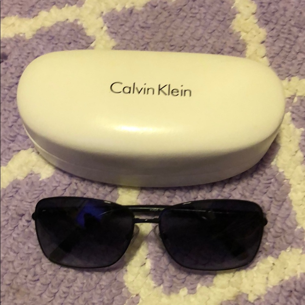 Calvin Klein shades with case